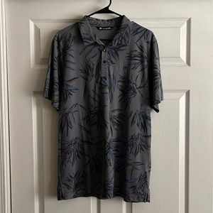 Travis Matthew men’s golf polo shirt. Really cool print.